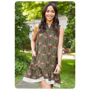 Matilda Jane New Ground Sleeveless Floral Dress sz xs